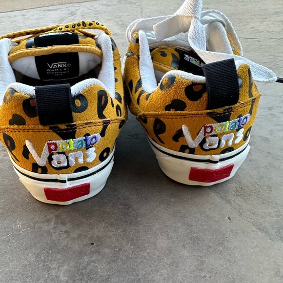 Vans X Imran Potato Sneakers in Leopard Golden Glow size 6.5 Mens / 8 Women's - Picture 7 of 16